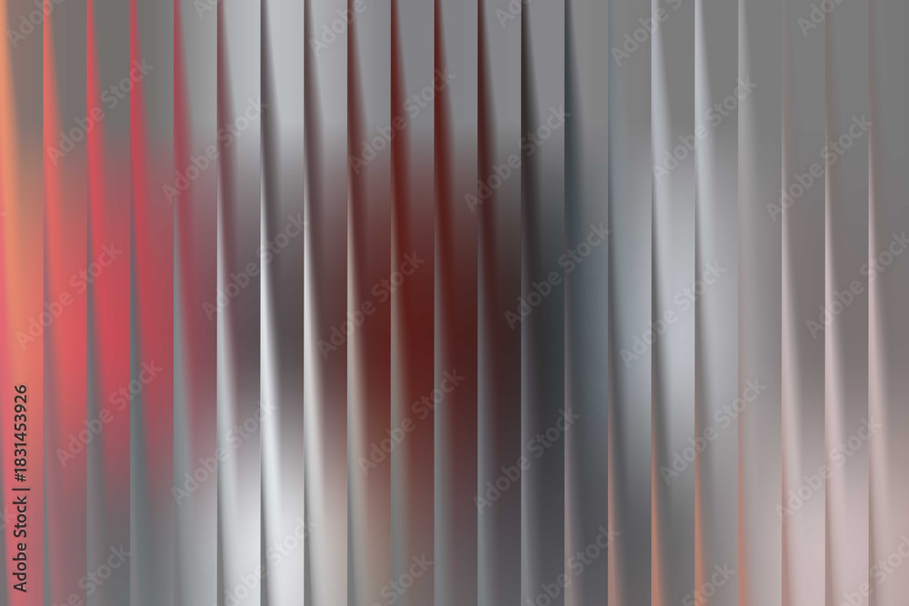 Fototapeta premium Abstract Metallic Background with Vertical Lines and Gradient Colors for Modern Design