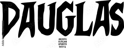 This font can be used for modern graphic design