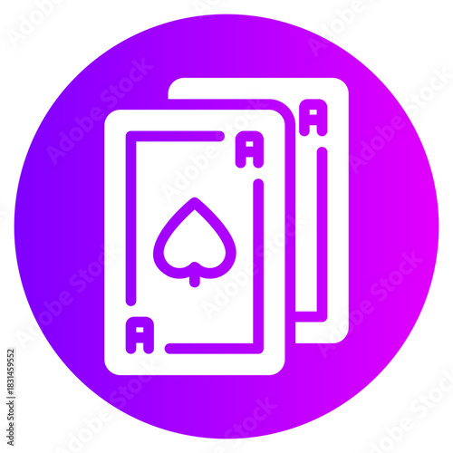 poker gradient icon