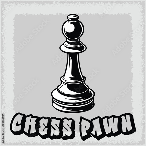 black chess board