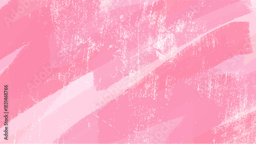ザラザラクレヨン背景/ピンク