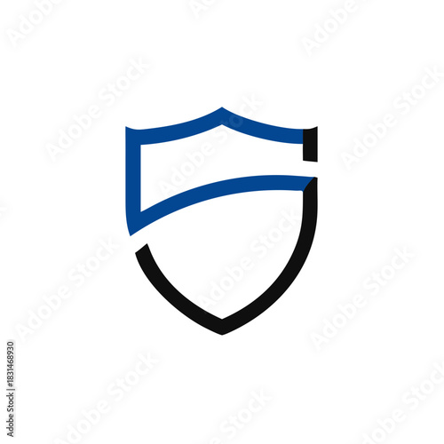 Simple Shield Letter S, Flat Logo Template. vector illustration Free Download Simple Shield Letter S, Flat Logo Template. vector illustration - GFXLoad