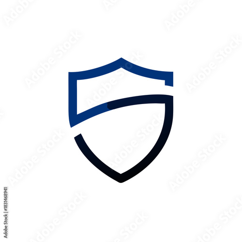 Simple Shield Letter S, Flat Logo Template. vector illustration Free Download Simple Shield Letter S, Flat Logo Template. vector illustration - GFXLoad