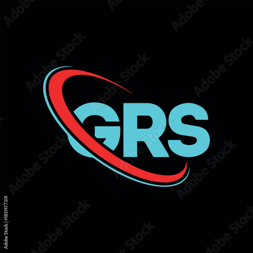 GRS low poly letter logo vector design. GRS lower poly logo design. Low poly logo.