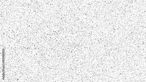 Abstract subtle noise pattern with scattered grain for simple grunge overlays and minimalist black and white designs