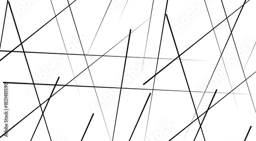 Abstract white background with random black lines, Metal grid isolated on the white background. nervures de Feuillet mores.
