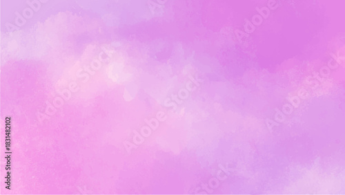 水彩背景/紫/ピンク