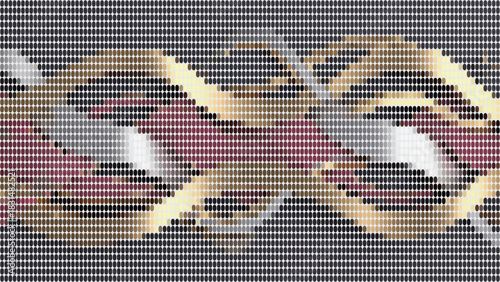 3D Abstract Background design.