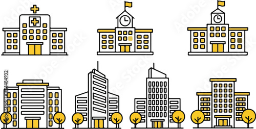 Construction worker inspecting a bulldozer on a construction site closely