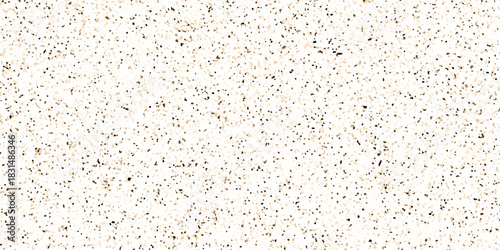 Terrazzo flooring texture polished stone and grain noise pattern old surface marble for background. brown and white paper and marble texture. quartz surface for bathroom or kitchen countertop.