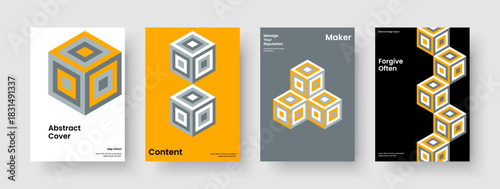 Abstract Brochure Design. Modern Business Presentation Layout. Geometric Background Template. Flyer. Banner. Poster. Report. Book Cover. Pamphlet. Handbill. Leaflet. Catalog. Newsletter. Notebook