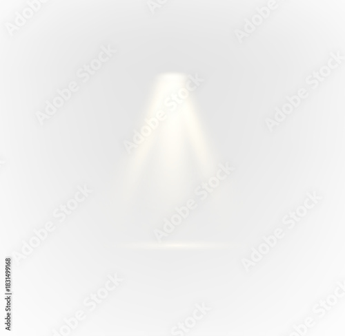 A radiant yellow light beam stretches forward with bright controlled intensity. Its linear flow adds motion and focus to compositions. Great for dynamic visuals. png
