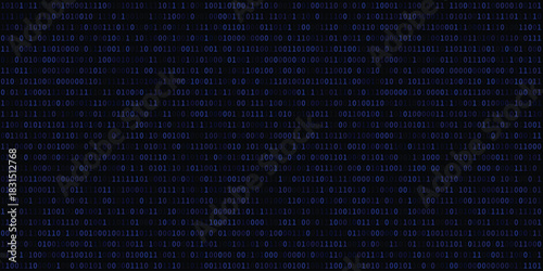 Digital binary code background abstract technology wallpaper perfect for presentations and modern designs EPS vector