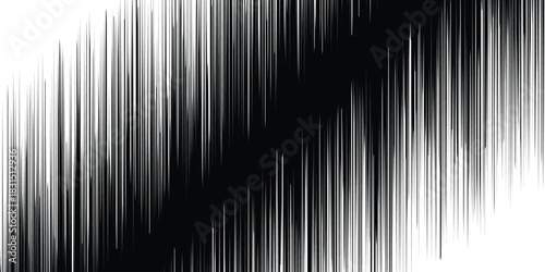 Abstract black and white lines background dynamic motion effect great for modern design projects and creative presentations EPS vector