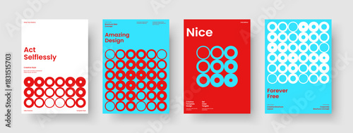 Abstract Brochure Layout. Geometric Business Presentation Design. Isolated Book Cover Template. Flyer. Poster. Banner. Background. Report. Notebook. Leaflet. Portfolio. Pamphlet. Brand Identity