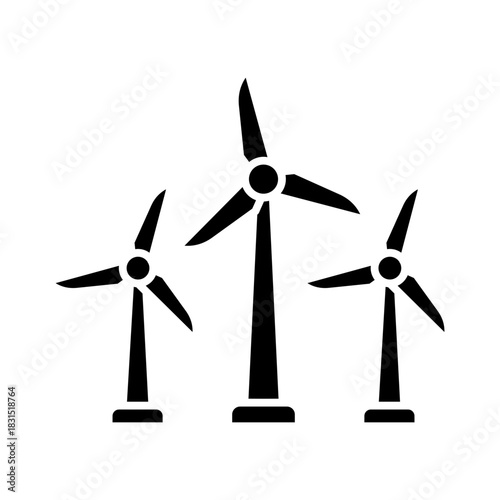 Wind Turbine Icon