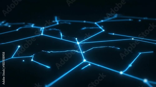 Lone Point of Light in a Vast Dark Space. Minimalist concept.