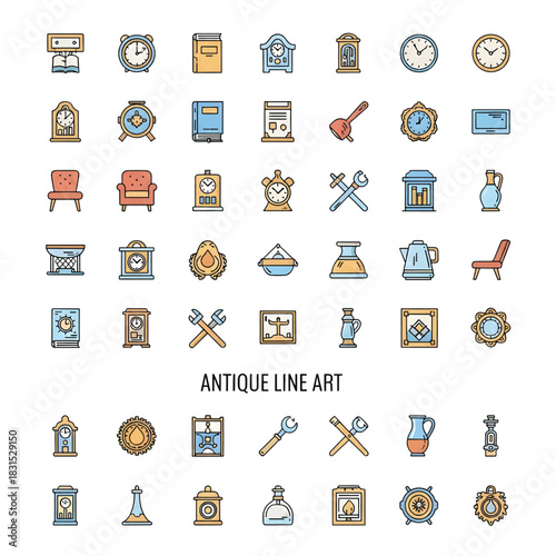 Antique Vintage Object Design