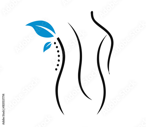 women body health logo vector design template