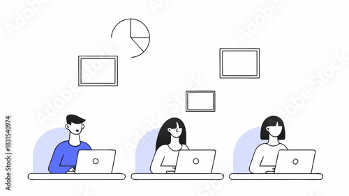 business people icons