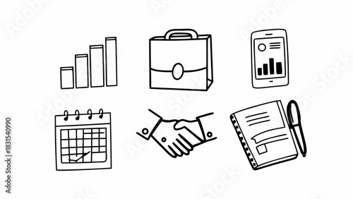 vector illustration of a hand holding a folder