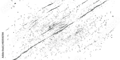 Distressed grunge texture overlay with scratches, dots, and rough lines design