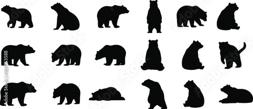 Set of Wild and Domestic Animal Head Icons, Mammal and Reptile Footprints, Zoo and Wildlife Outline Vector Illustrations, Nature Icon Collection.