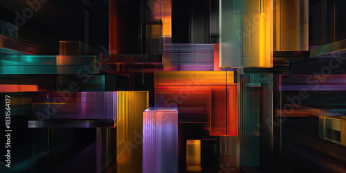 Digital background. Can be used for technological processes, neural networks and AI, digital storages, sound and graphic forms, science, education, etc.