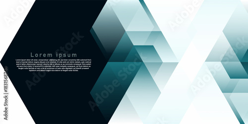 Abstract hexagon shape background. Modern futuristic geometric hexagonal elements. Graphic design. Science and technology concept. Suit for medical, health, banner, website, presentation, business