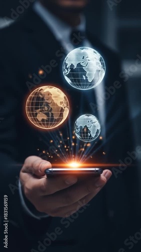 Global Business Connections - A World of Opportunities in Your Hand.