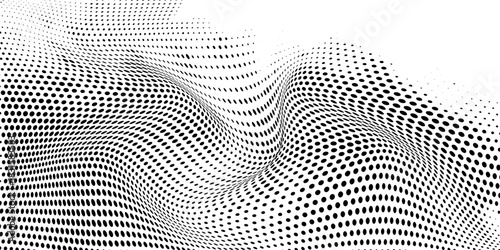 background dot Halftone gradient. Dotted gradient, smooth dots spraying and halftones dot background seamless modern arts
