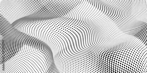 background dot Halftone gradient. Dotted gradient, smooth dots spraying and halftones dot background seamless modern arts