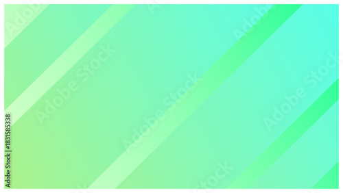 淡い緑グラデーションの斜めライン背景 