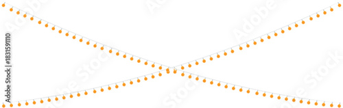 Golden Wedding Lights Drift Above the Table, Casting a Soft Romantic Glow Across the Venue