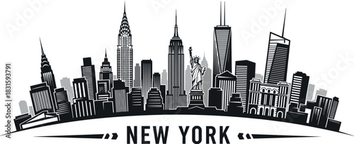 United States Capitol Building Line Art, Washington D.C. Political Center, Government and Law Symbol, Democracy Landmark Vector Illustration, Architecture with Green Base.