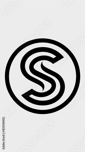logo dari huruf S