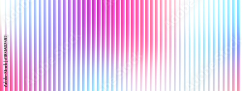 Abstract glass stripe background. Reeded vertical texture with bright neon pink and yellow color.