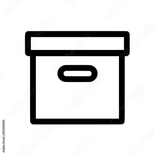 Archive Box Icon