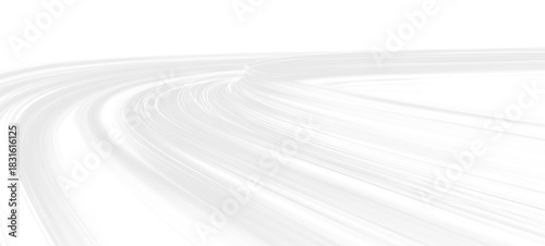 Light arcs in white curve across the scene, creating sparkling trails and glowing highlights. Dynamic wave motion evokes speed and energy. PNG transparent background for futuristic.