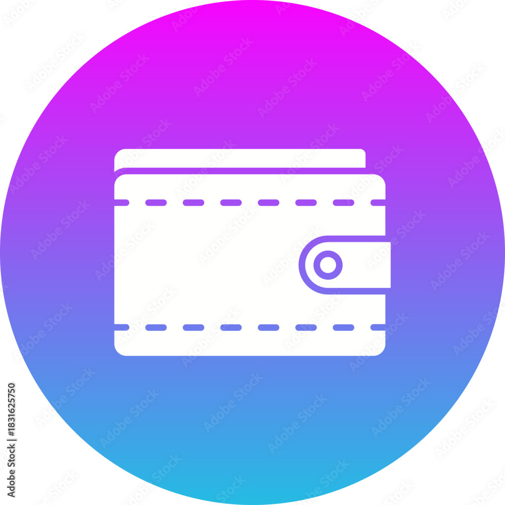 Fototapeta premium Wallet Icon