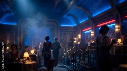 1920s Style Bar Scene