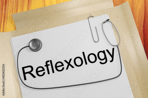 Reflexology - medical concept