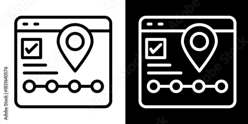 Responsibility Tracker Icon Set White Style Collection