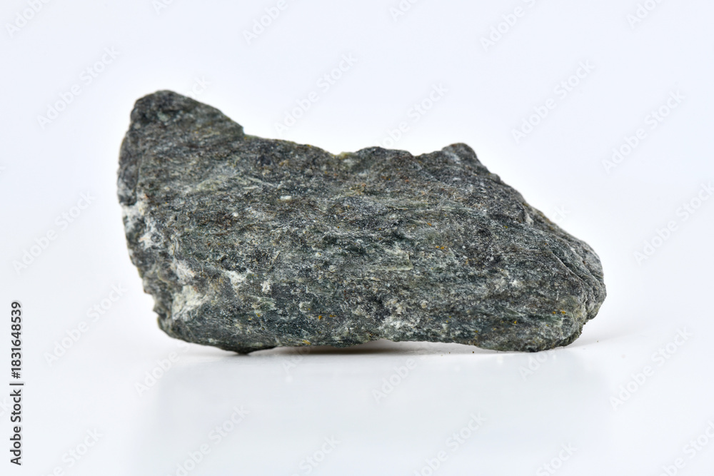 Fototapeta premium Vibrant blue-green Amazonite mineral specimen, a microcline feldspar crystal, showcasing natural color and intricate texture. Ideal for concepts of geology, healing, and luxury jewelry design.
