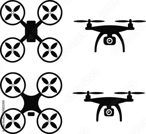 Drone icons