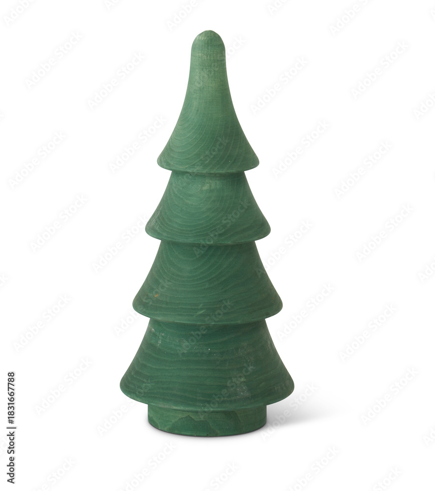 Obraz premium Christmas Green Tree Ornament Element On PNG Transparent Background. Cut Out Clipping Path With Adobe Photoshop Pen Tool.PNG Transparent Christmas Tree