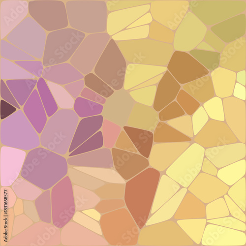 Geometric background. Presentation template. Vector background. polygonal style. Mosaic. Color pebbles. eps 10