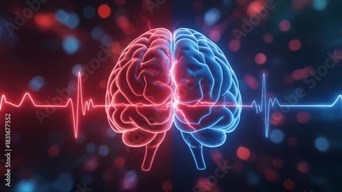 Brain and Heart Connection for Emotion and Logic