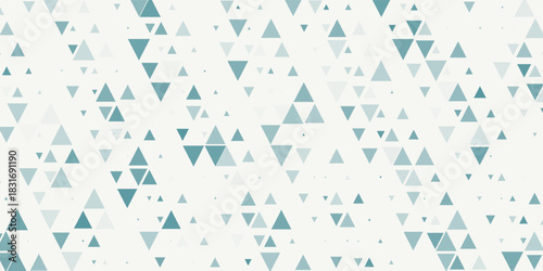 Abstract pale geometric pattern with triangles. Vector