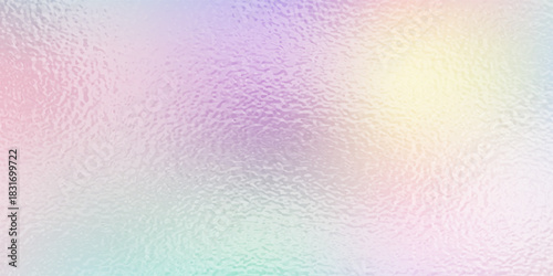 Abstract pastel rainbow hologram, silver iridescent foil texture background, raster image.
